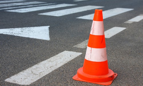 Orange-of-the-traffic-cones