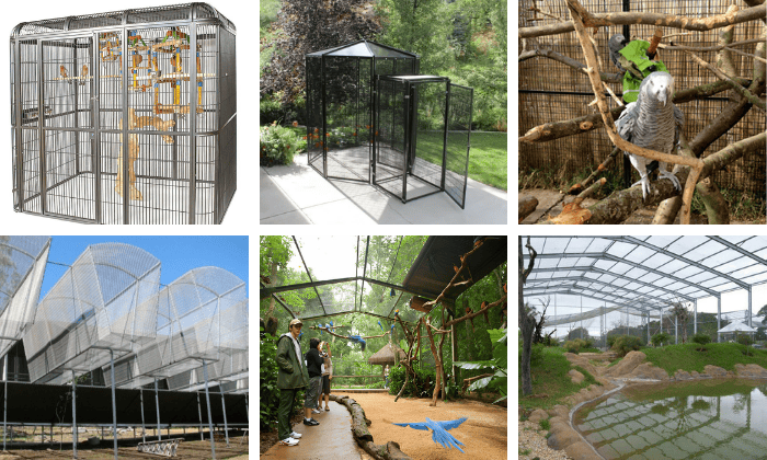 Different-Types-of-Aviaries